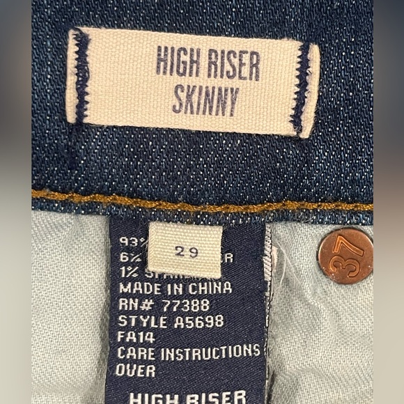 Madewell Hi-Rise Skinny Jeans Size 29 - Picture 9 of 14